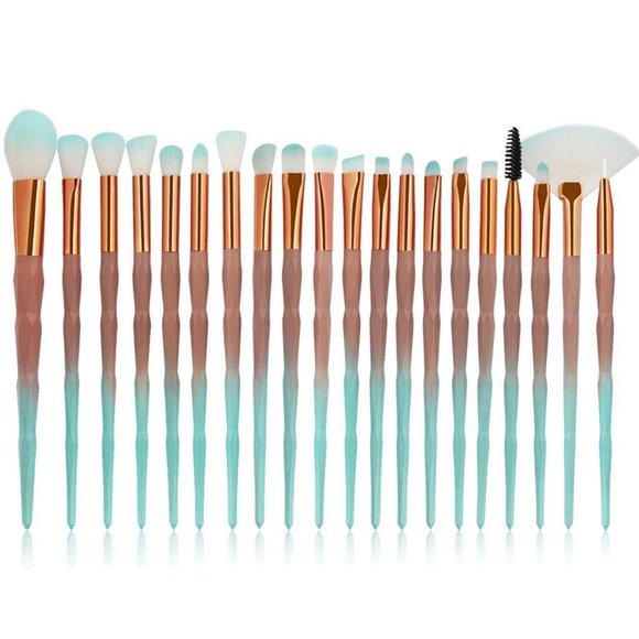 Other - NEW 20 pcs Unicorn Makeup Brush Set